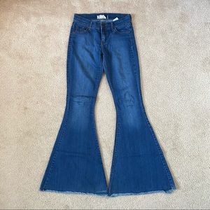 Free People Just Float On Flare Jeans